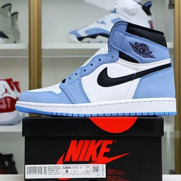 1 JORDAN Kimikick RETRO OG AIR HIGH 'UNIVERSITY 0529
